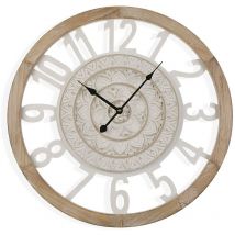 Versa - Jeremiah Orologio da parete Decorativo per cucina, soggiorno, sala da pranzo o camera da letto, Misure (a x l x l) 55 x 5 x 55 cm, Legno mdf,