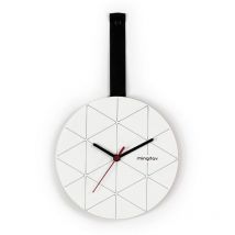 Orologio da parete Minuetto MT192101 colore bianco e nero