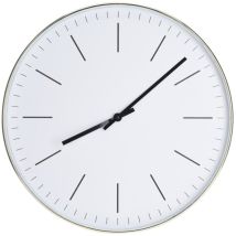H&s Collection - Orologio A Parete Minimal Per Cameretta E Cucina Idea Regalo Ø 50 Cm -nero