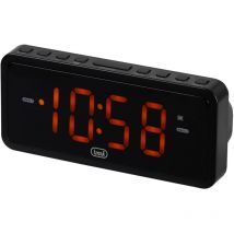 Orologio Sveglia Digitale Con Grande Display e Vibrazione Nero