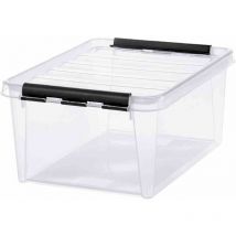 Clipbox transparent/schwarz 14 l SmartStore 'Classic 15'