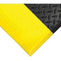 0.9 x 1.5M Black/Yellow Othomat Safety Diamond - Coba