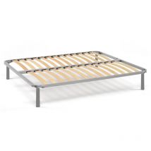 Talamo Italia - Orthopädischer Lattenrost mit 14 Latten, geeignet für ein Queensize-Bett, Made in Italy, Lattenrost aus Birkensperrholz, 120x200h34 cm