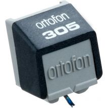 Ortofon Stylus 305 – Hochwertige Nadel für Serie 300 – Frequenzbereich 20-18.000 Hz – Nachverfolgungsfähigkeit 60 μm – Grau
