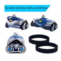 Deckon - Repuestos para rueda de repuesto para limpiador de pistas de neumáticos de piscina R0526100, compatible con el limpiador de piscinas