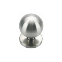 Bouton De Porte Sphérique Couleur Inox Oryx