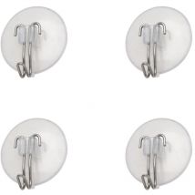 Oryx Saugnapf-Aufhänger 38 mm – Blisterpackung mit 4 Stück – Durchmesser 38 mm – Breite 120 mm – Tiefe 180 mm – Höhe 30 mm