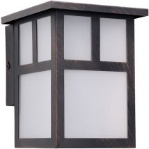 Forlight - wandleuchte ip23 osaka e27 60w rostbraun 800lm