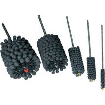 Osborn Innenbürste NOVOFLEX-B 200mm – Ø 45mm – Bohrungs-Ø 38,1-41mm – Körnung 180 – Siliciumcarbid – 350-700 min-1