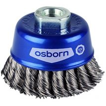 Osborn - Spazzola a tazza per smerigliatrice angolare, 115 mm, diametro 65 mm, 1 pezzo, 6802608151