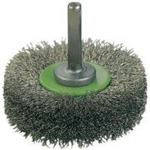 Osborn Rundbürste 50 mm – Drahtstärke 0,2 mm – Schaft-Ø 6 mm – Max. Drehzahl 15.000 min-1 – Für Edelstahl, NE-Metall, Aluminium
