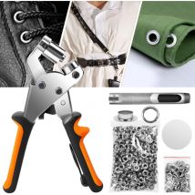 Ösenzangen Set Profi Ösenzange mit Hebeltechnik Sichere Ösenpresse 10mm mit Ösen