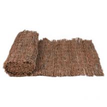 Brise vue en Brande de Bruyère, Maille de bruyère 1,2 x 3 m, dissimulation à 90% clôture pour terrasses et jardins