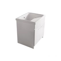 Lavatoio Osiride cm. 75x65xh39 in ceramica bianco di Ceramica