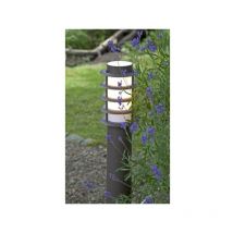 Brilliant - Borne d'extérieur led H51cm Oskar Marron Rouille - Design Contemporain