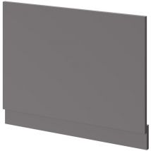 Oslo - Gloss Grey mdf 700mm End Bath Panel