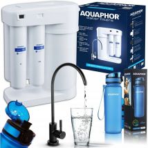 Viva - Osmoseur domestique 4 étapes de filtration aquaphor RO-101S Morion-robinet noir