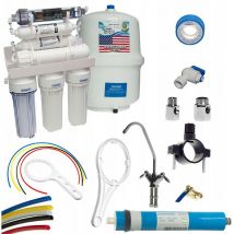 Viva - Osmoseur domestique 7 étapes de filtration RO7 à effet décontaminant
