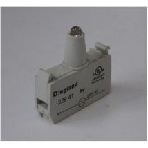 Bloc pour tête lumineuse Osmoz raccordement à vis 230V rouge Legrand 022941