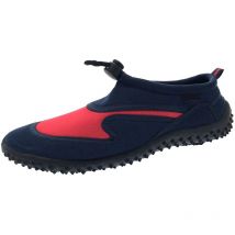 Pimple sole Aqua Shoes Unisex Size 6j - Navy / Red - Navy / Red - Osprey