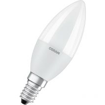 4058075832008 led cee f (a - g) E14 forme de flamme 7.5 w = 60 w blanc chaud (ø x l) 39 mm x 115 mm 1 pc(s) R067742 - Osram