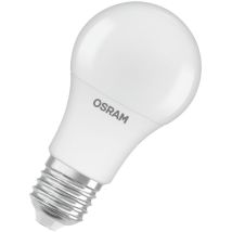 LED-Lampen, klassische Kolbenform, 65 Watts Ersatz, E27, A-shape, 2700 Kelvin, Warm weiß, Matt, single Pack - Osram