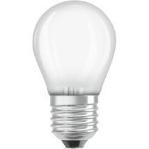 OSRAM Ampoule LED - E27 - Warm White - 2700 K - 4 W - remplacement pour 40-W-Incandescent bulb - givré - LED Retrofit CLASSIC P