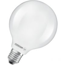 En forme de globe classique, avec filament led décoratif, classe d'efficacité énergétique a, E27, 7,2 w, 1521 lm, 4000 k, blanc froid. Sans