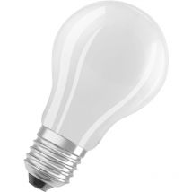 OSRAM Lampada LED Superstar Classic A 75 dalla classica forma a lampadina in vetro smerigliato, 5 W, 1055 lm, attacco E27, luce bianca calda con 2700