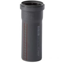 173000 HTsafe - Tubo ht con manicotto, dn 75 mm 150 mm, colore: Grigio - Ostendorf