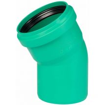 Kg 2000 Bogen DN125/30° Abwasserrohr Abflussrohr Kanalrohr grün