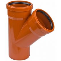 KG Abzweig DN160/160/45° Einfachabzweig Kanalrohr Abwasserrohr
