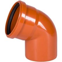 Kg Bogen DN125/67° Rohr kgb 125mm Rohrbogen Abwasserrohr Kanalrohr