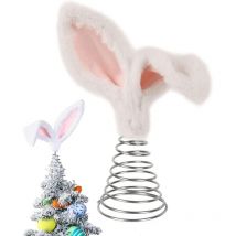 Ostern Dekoration: Baum Topper Mit Hasenohren, Ornamente Für Familienfeier