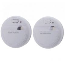 Set di 2 rilevatori di fumo nf, durata 5 anni, con batterie