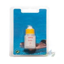 Recharge pour trousse d'analyse chlore piscine, réactif Oto 15 cm3