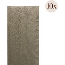 Dekorplatte Ottiglio, 10er-set, Leicht Zu Schneiden Und Installieren, Realistische Textur, Schalldämmend, 60x3 Cm