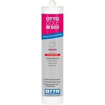 Ottocoll M 500 Colle-mastic Hybride «premium» Résistant À L'Eau 310 Ml C01 Blanc
