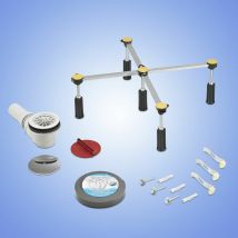 Montage-Set für flache Duschwannen, Ablauf 90 mm Montage-Zubehör - Ottofond