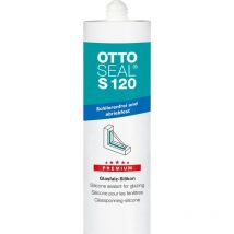 Otto Chemie - ottoseal S120 Premium-Glasfalz-Silikon 310ml C1416 matt-braun