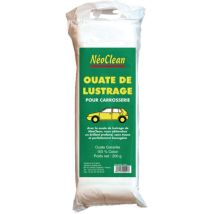 Ouate de lustrage 200g – 100% coton – Chiffon, microfibre et lingette – Neoclean