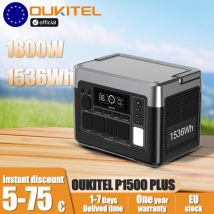 Oukitel P1500e Plus Portable Power Station 1800w 1536wh