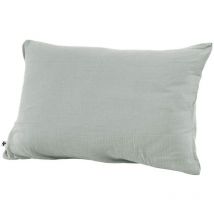 Ourea - Taie d'Oreiller 50x70cm Gaze de Coton Eucalyptus