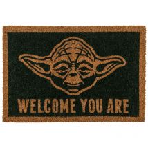 Out Of The Blue - Zerbino Star Wars - Yoda, ca. 60 x 40 cm, con carta Headercard da appendere