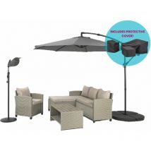 Stockholm Chaise Lounge Set - Platinum Bundle