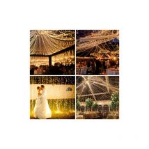Ugreat - Outdoor and Indoor String Lights, 100M 600 LEDTree String Lights with Plug Modes Waterproof Outdoor Christmas String Lights Decoration for
