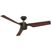 Hunter Fans - Outdoor Ceiling Fan Cabo Frio Bronze with Wall Control