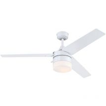 Outdoor Ceiling Fan Riverton White with Lights