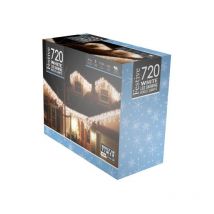 Festive - Outdoor Christmas Lights - White - 720 led Lights (P036798) - White