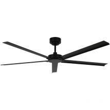 Outdoor DC Ceiling Fan Monza Black with Remote